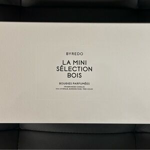 BYREDO LA MINI SÉLECTION BOIS FRAGRANCE CANDLES “3” PIECE SET -BRAND NEW IN BOX